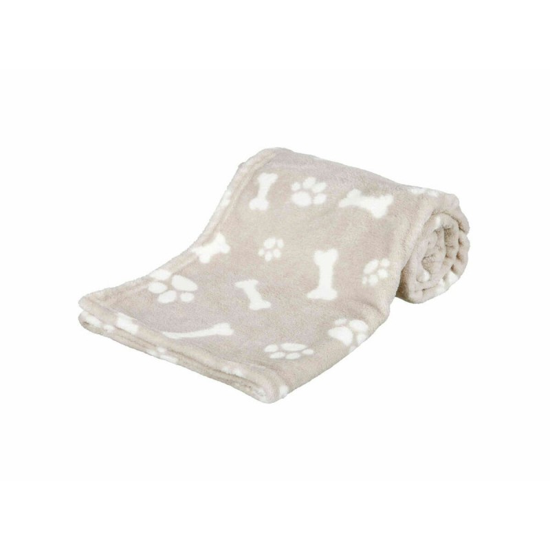 Couverture pour animaux de compagnie Trixie Kenny Beige Polyester 75 × 5 cm