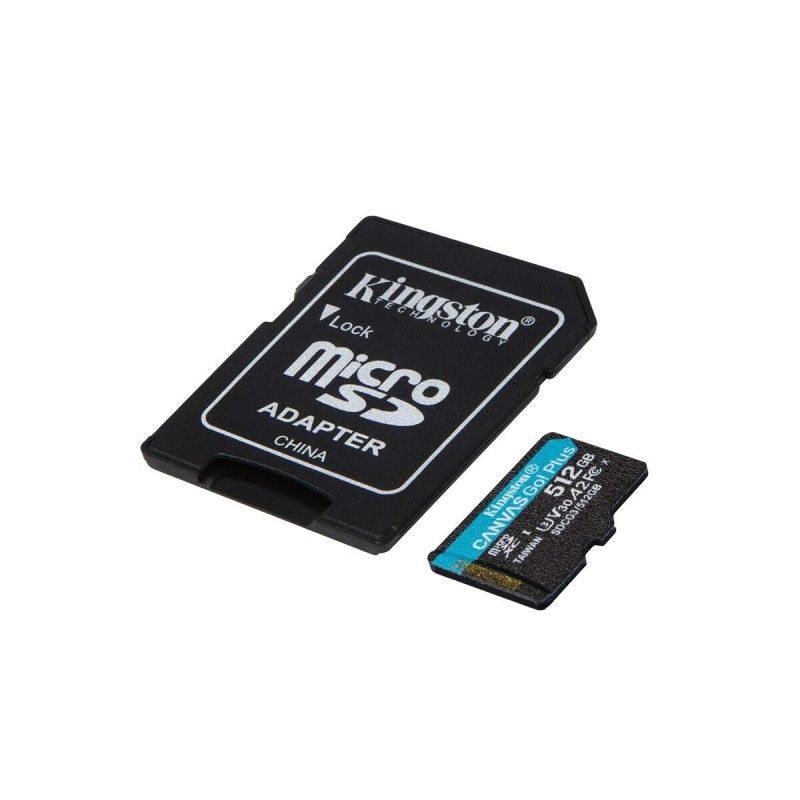 Carte Micro SD Kingston Canvas Go! Plus 512 GB