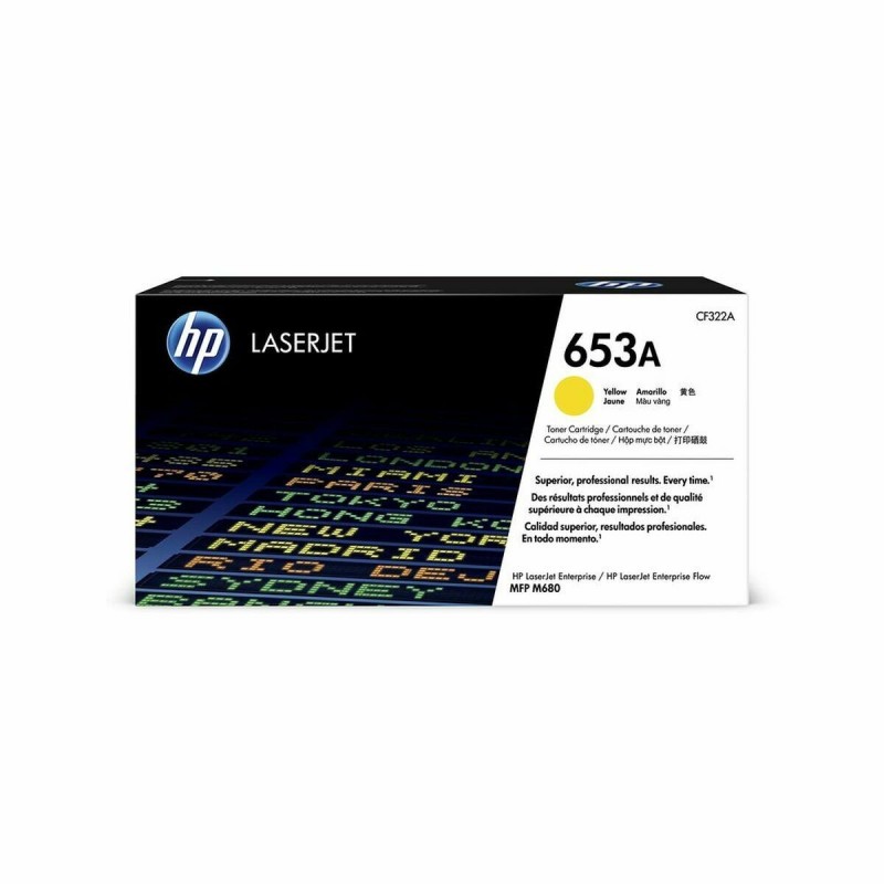 Toner original HP CF322A Jaune