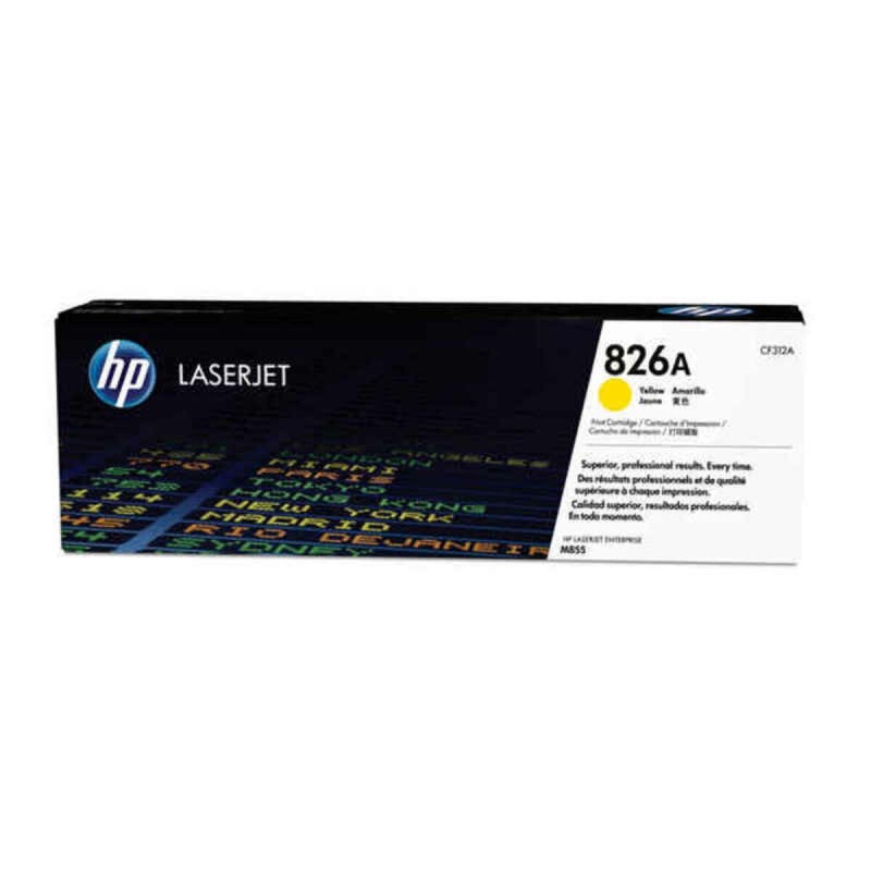 Toner original HP CF312A Jaune