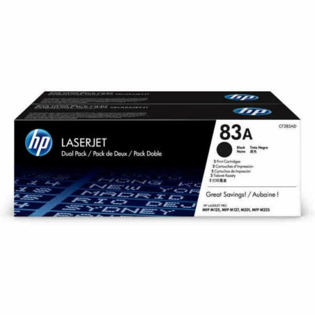 Toner original HP CF283AD Noir