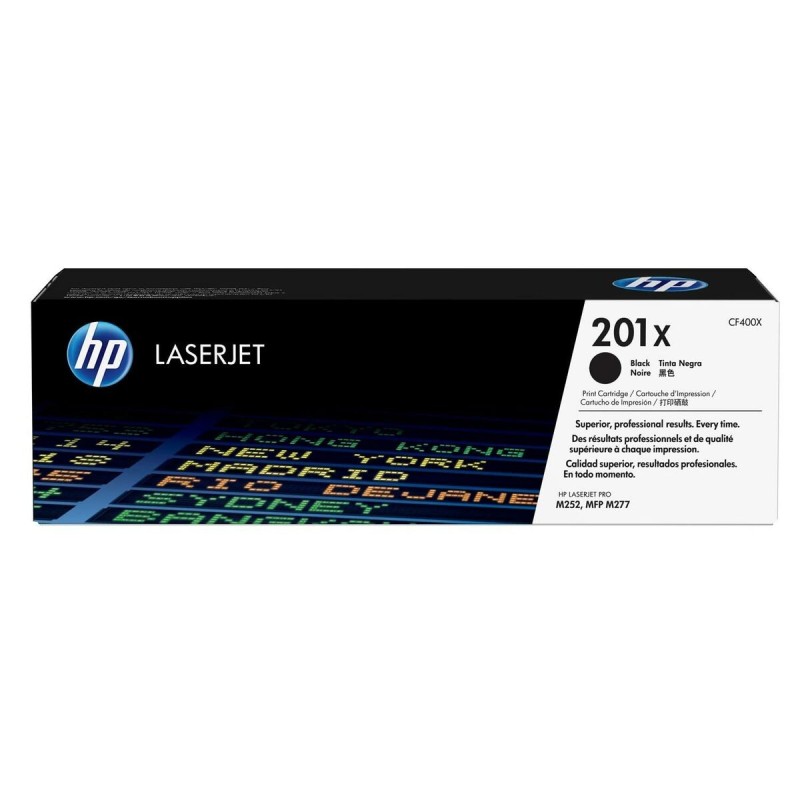 Toner original HP 201X Noir