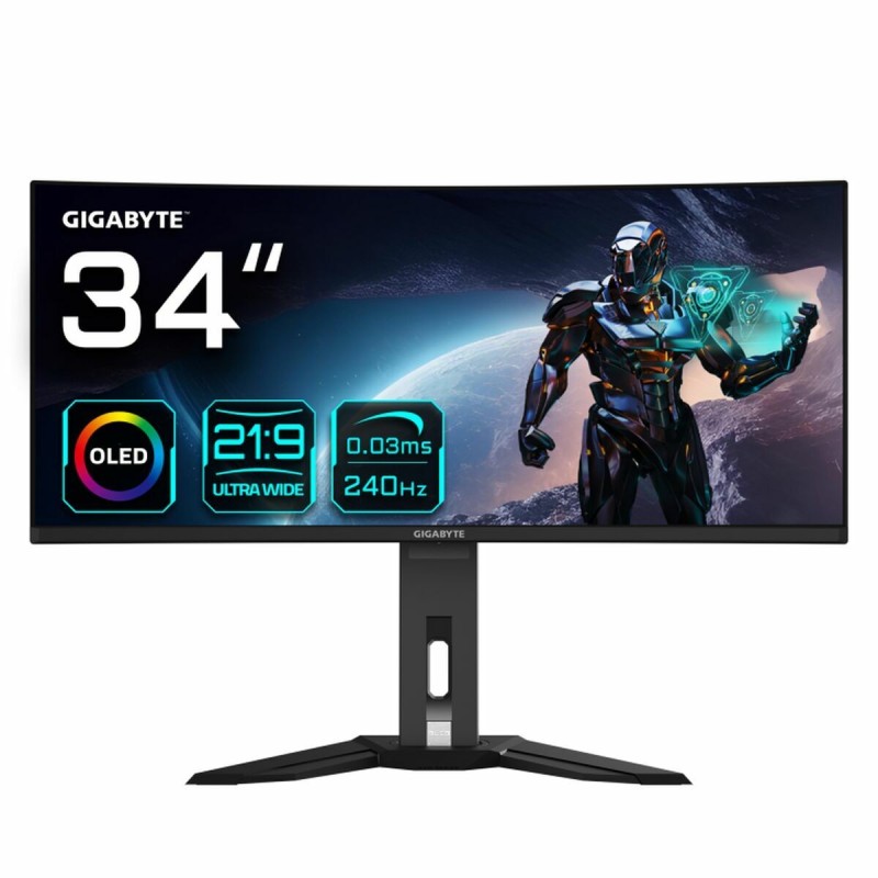 Écran Gigabyte MO34WQC2 34" Wide Quad HD