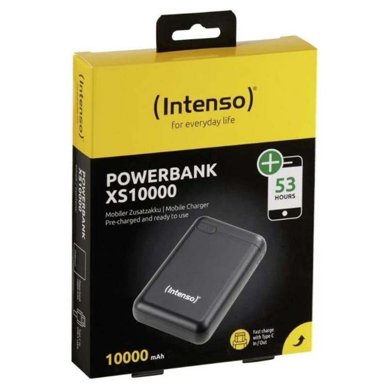 Batterie pour Ordinateur Portable INTENSO 7332330 Noir Anthracite 10000 mAh