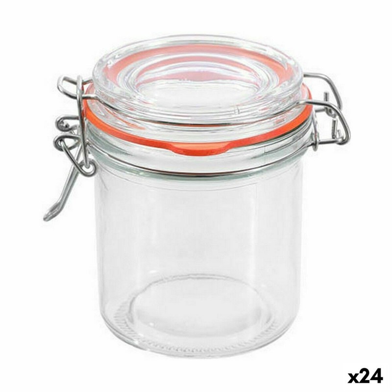 Bocal La Mediterránea Hermétique verre 250 ml (24 Unités)