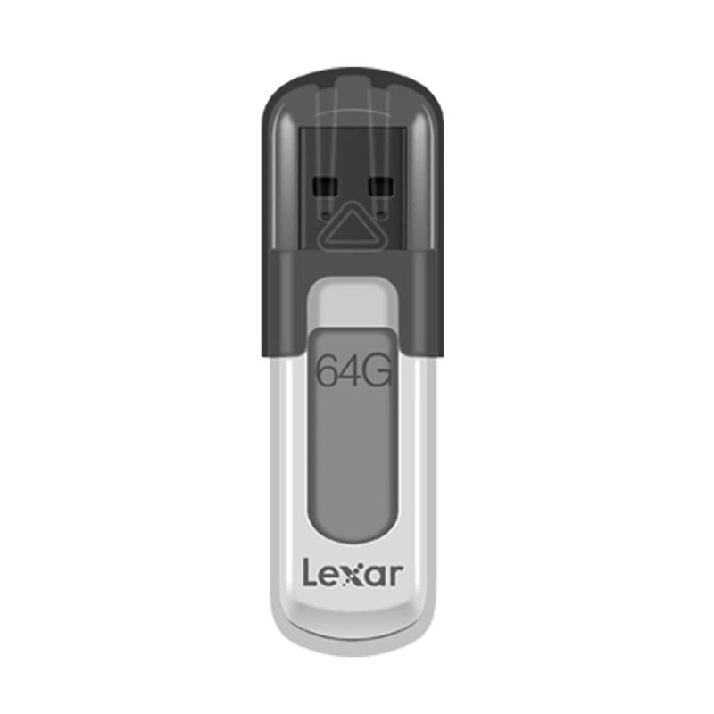 Clé USB Lexar JumpDrive V100 Blanc Gris 64 GB