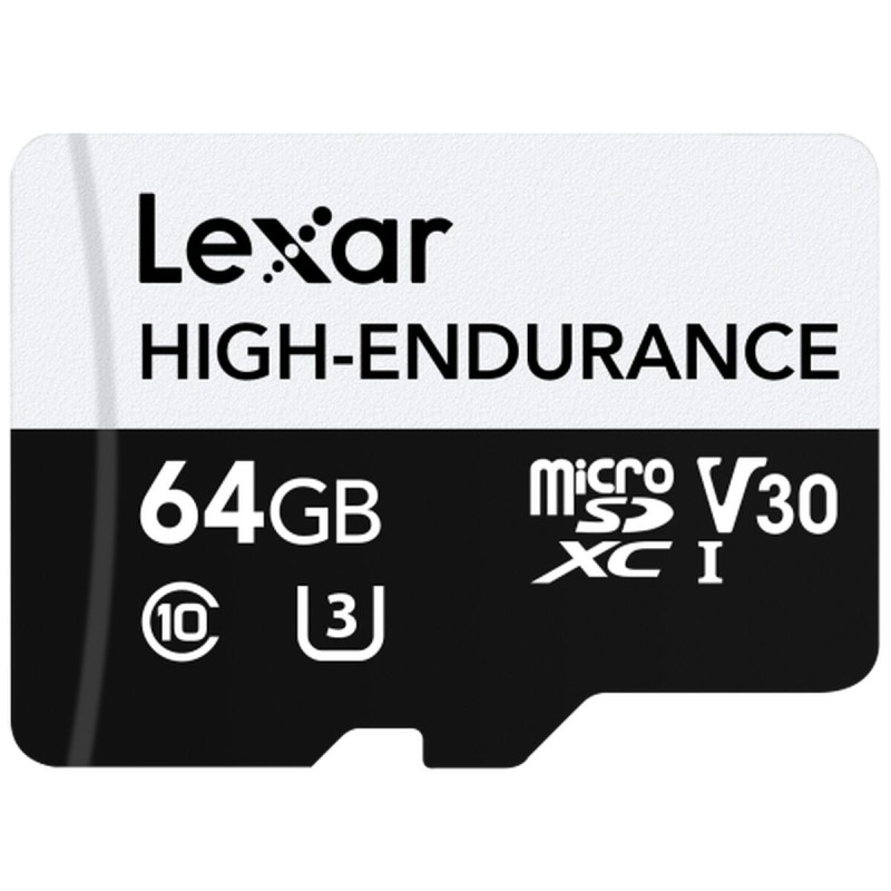 Carte Micro SD Lexar High-Endurance 64 GB