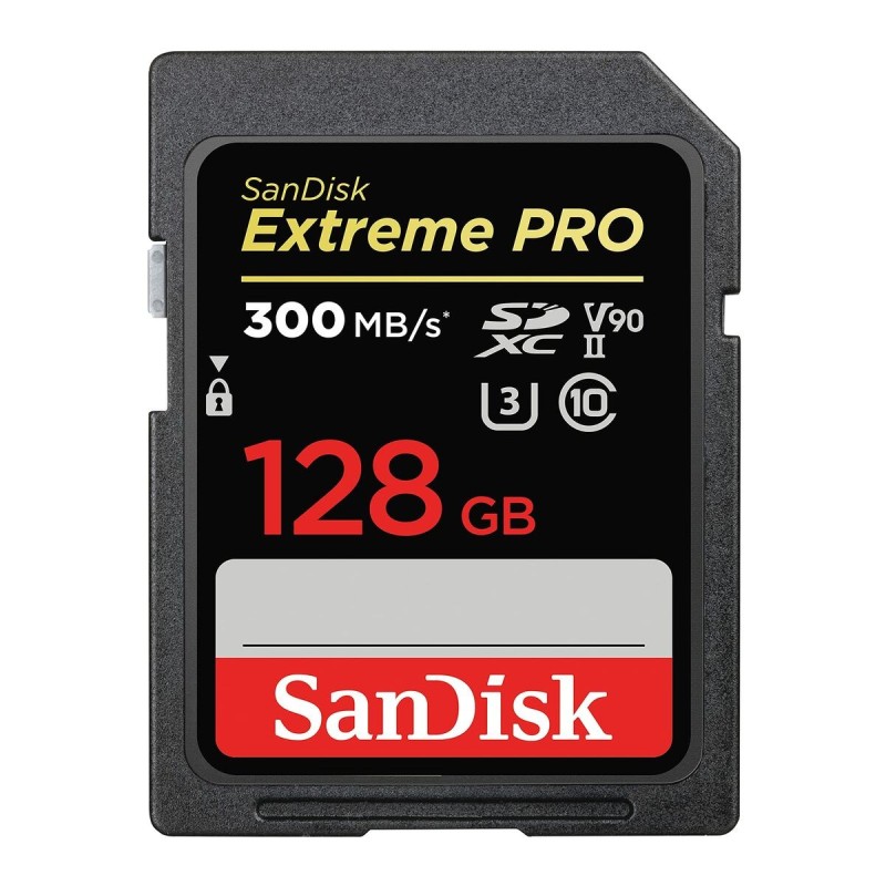 Carte Mémoire SDXC SanDisk SDSDXDK-128G-GN4IN 128 GB SDXC UHS-II