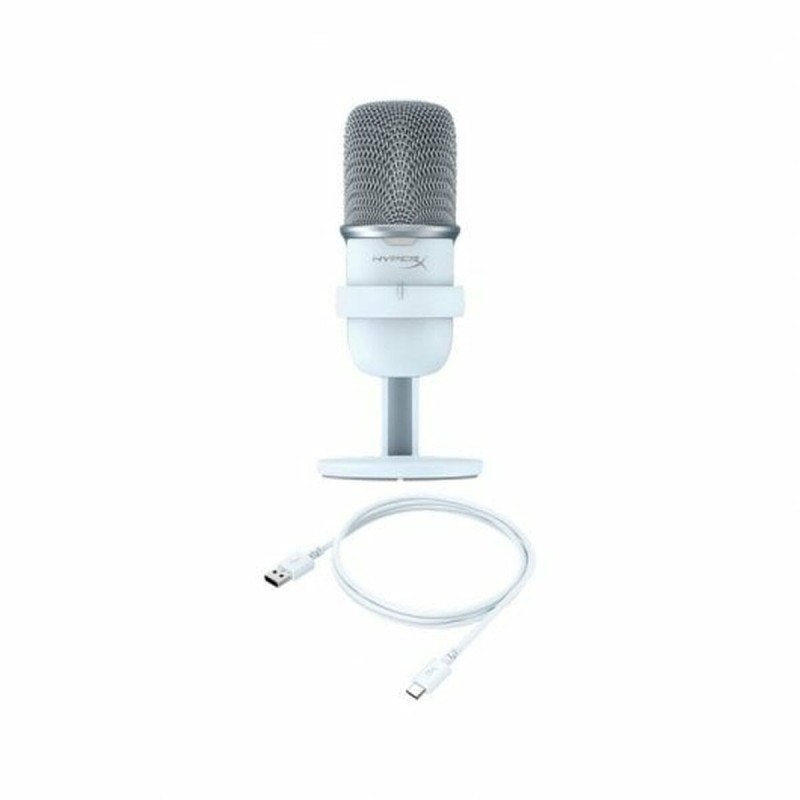 Microphone de Bureau HyperX SoloCast 519T2AA Blanc