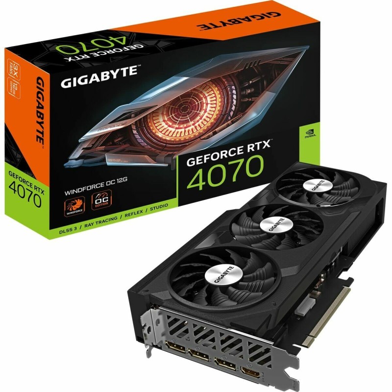 Carte Graphique Gigabyte GV-N4070WF3OC-12GD 12 GB GDDR6X