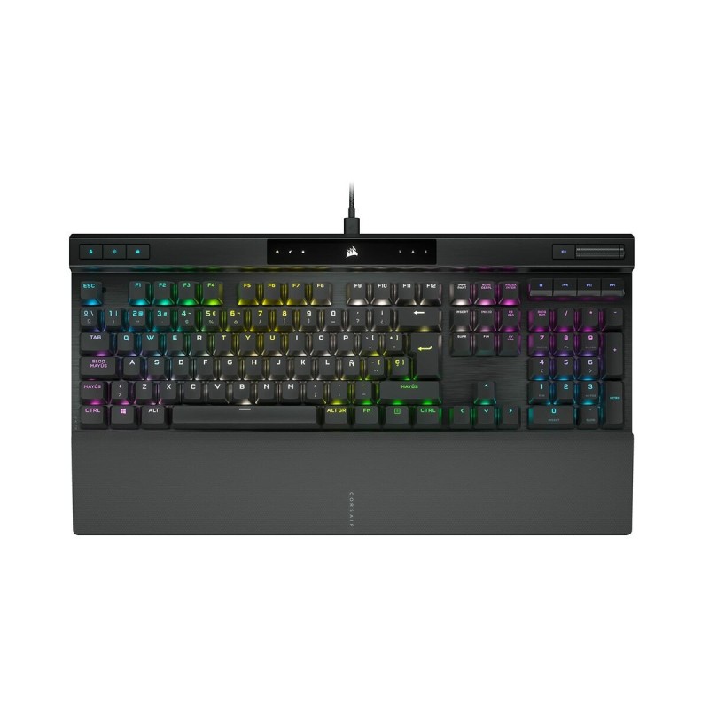 Clavier pour jeu Corsair K70 Noir Espagnol Qwerty