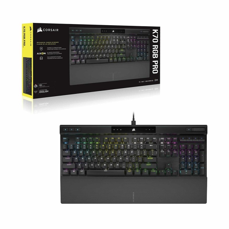 Clavier pour jeu Corsair K70 Noir Espagnol Qwerty