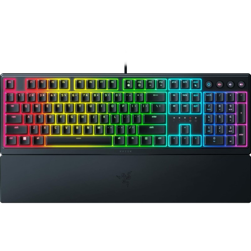 Clavier pour jeu Razer Ornata V3 Noir Espagnol Qwerty RGB