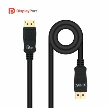 Câble DisplayPort NANOCABLE 1 Noir 1