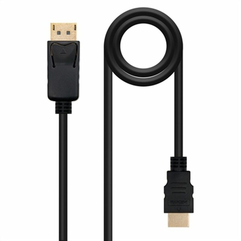 Adaptateur DisplayPort vers HDMI NANOCABLE 10.15.4301 Noir 1 m