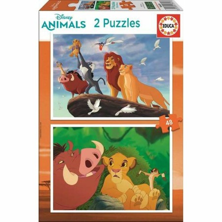 Puzzle Educa Lion King (2 x 48 pcs)