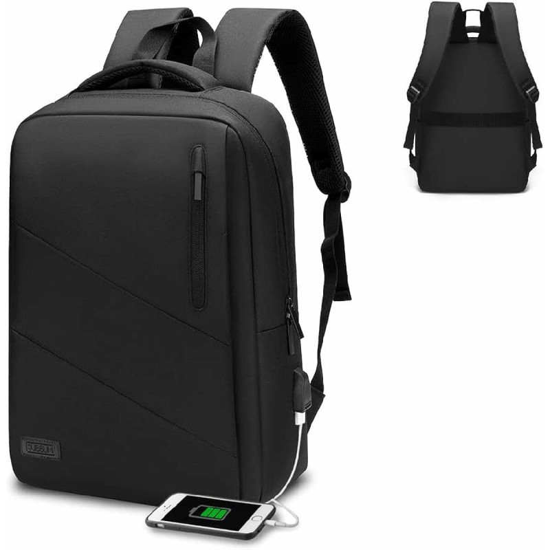 Sac à Dos avec Power Banket Compartiment pour Tablette et Ordinateur Portable Subblim Oxford