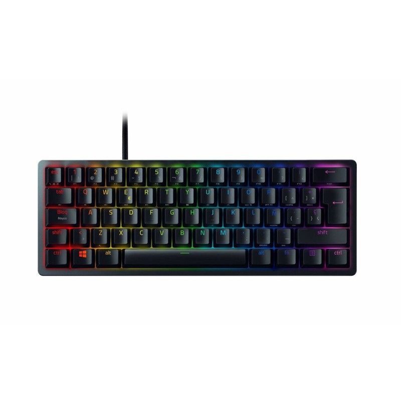 Clavier pour jeu Razer Huntsman Mini (Red Switch) Noir Espagnol Qwerty