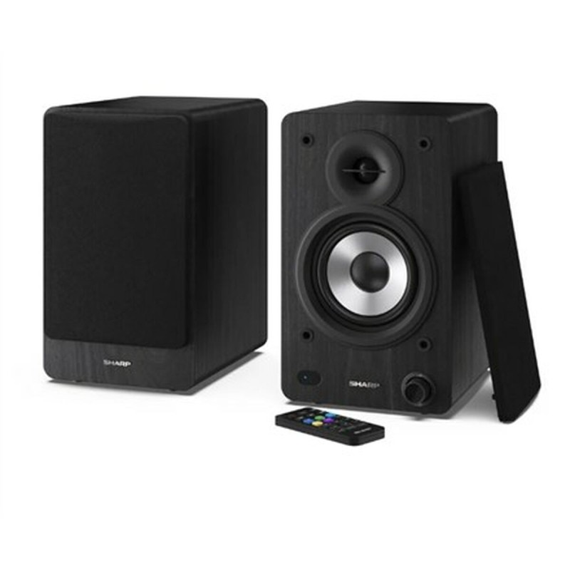 Haut-parleurs de PC Sharp Bookshelf Speakers Noir 60 W