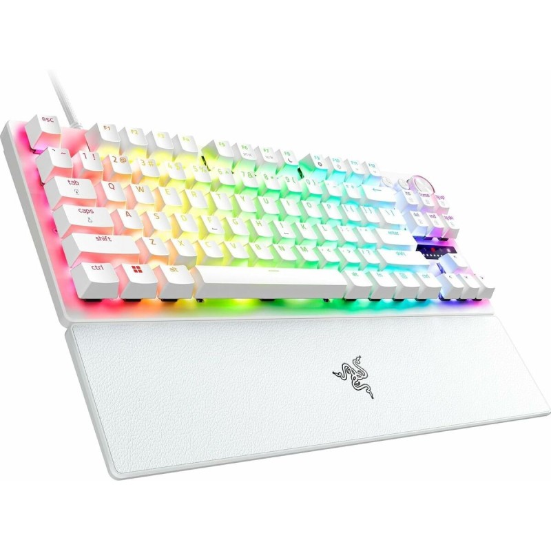 Clavier Razer Huntsman V3 Pro Blanc Espagnol Qwerty