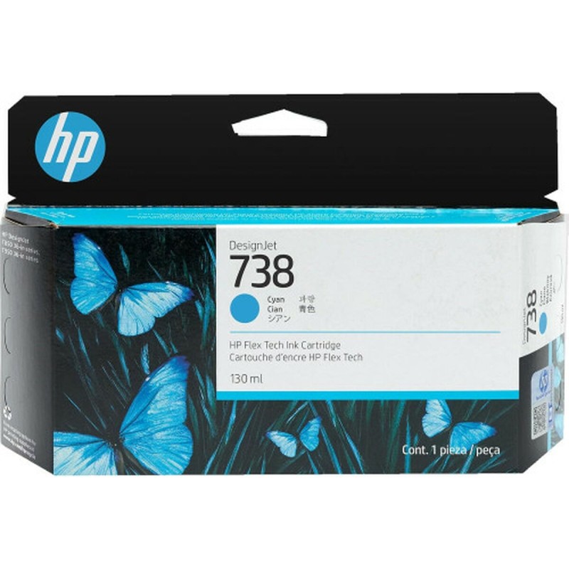 Cartouche d'encre originale HP 498N5A Cyan