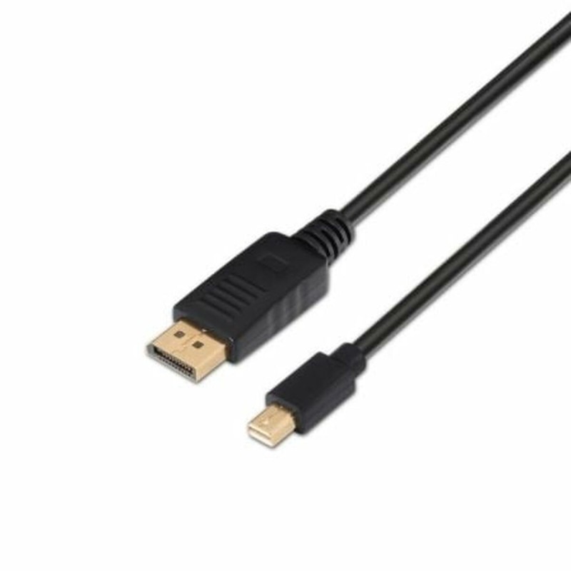 Adaptateur Mini DisplayPort vers DisplayPort Aisens A124-0131 Noir 2 m