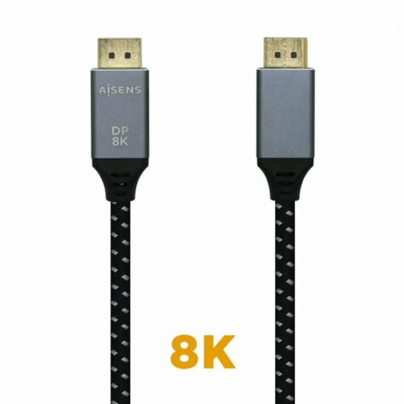 Câble HDMI Aisens A149-0437 Noir Noir/Gris 2 m