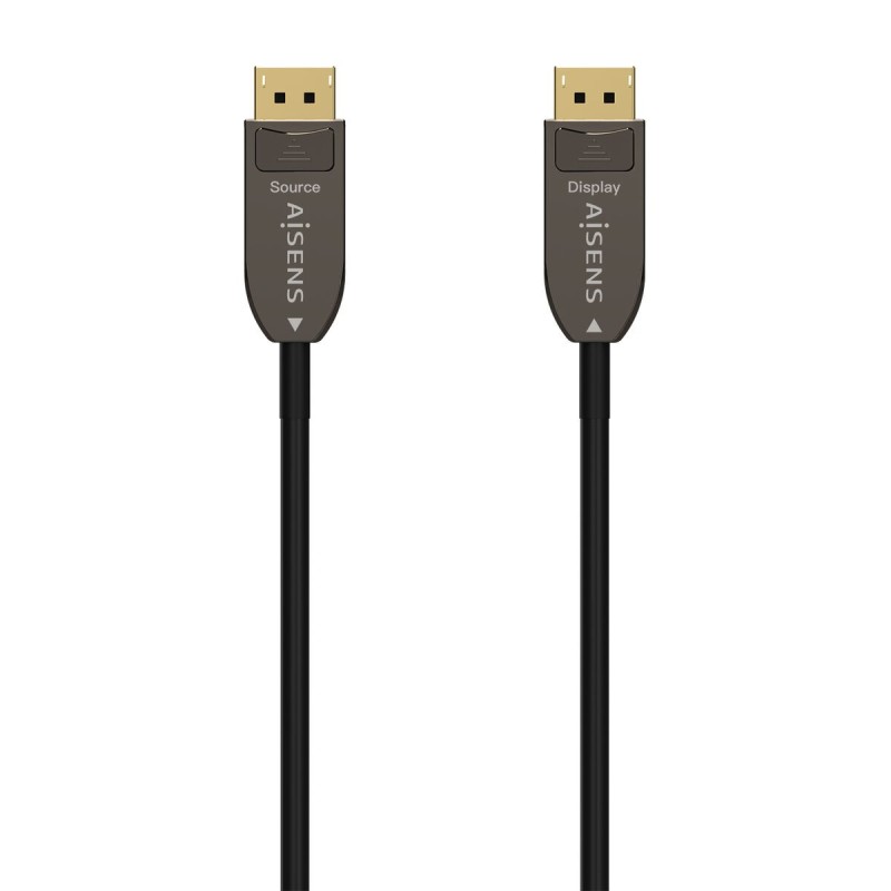 Câble DisplayPort Aisens AOC V1.4 Noir 20 m