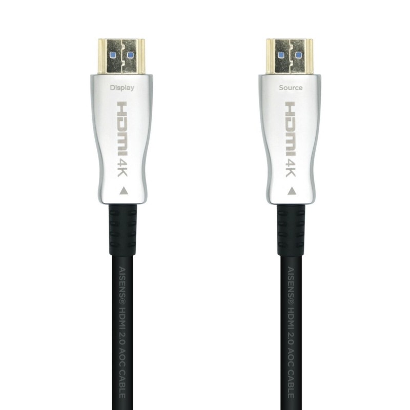 Câble HDMI Aisens A148-0378 Noir 20 m Grande vitesse Premium