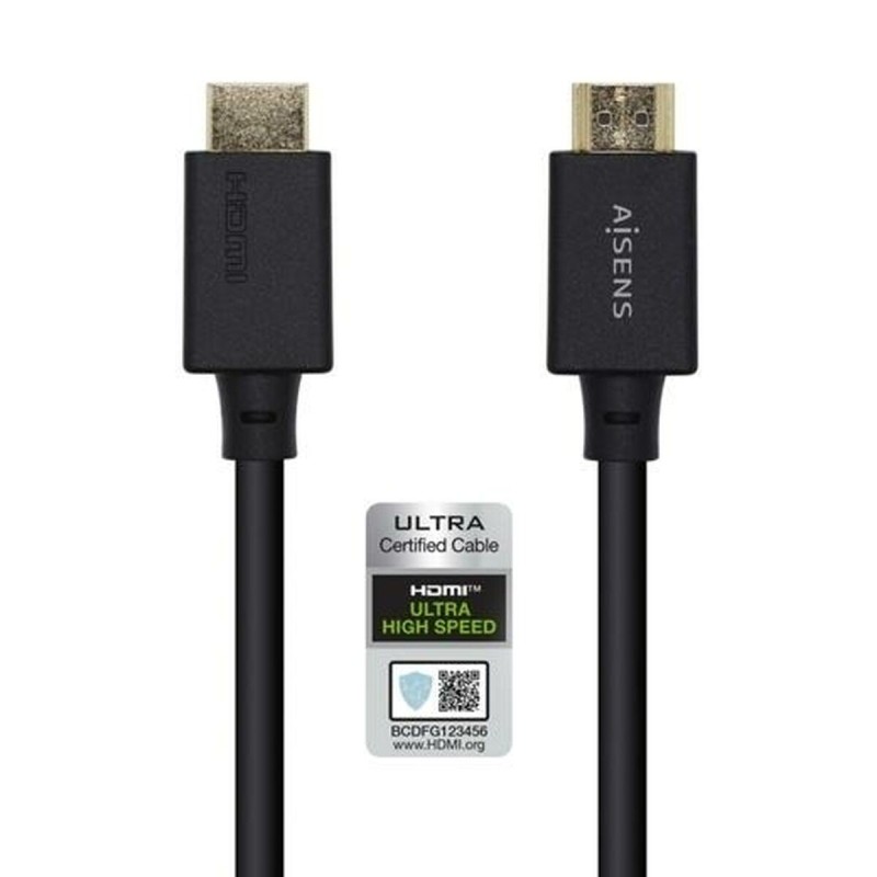 Câble HDMI Aisens A150-0422 Noir 1