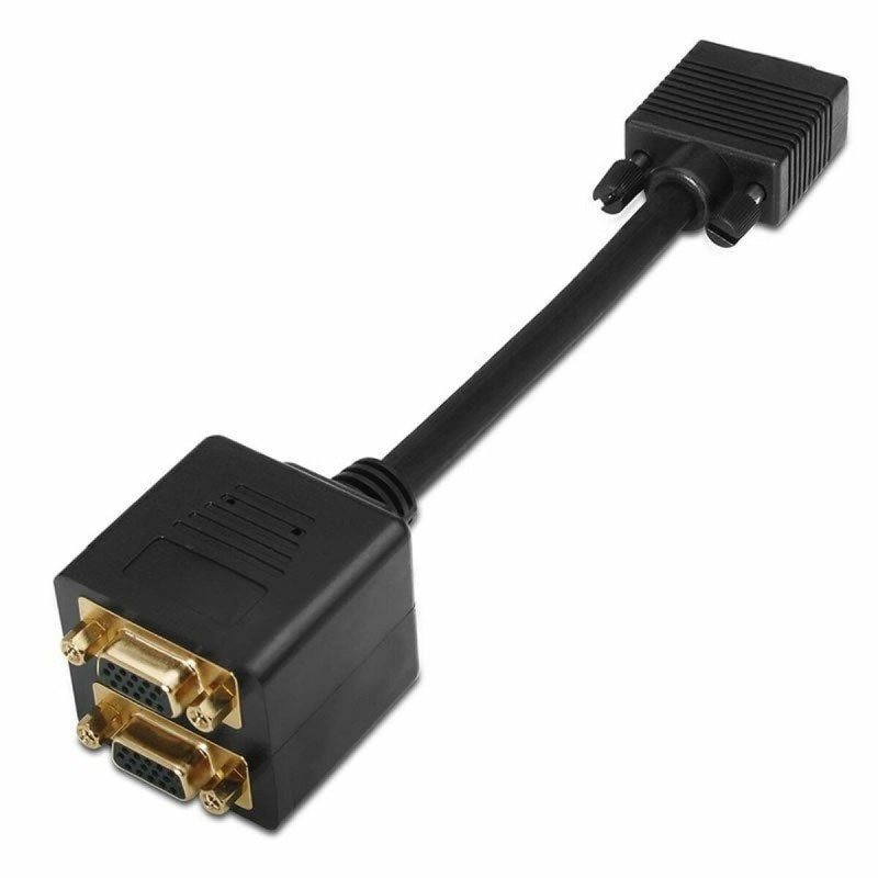 Adaptateur VGA vers Double VGA Aisens A113-0080 (1 Unité)