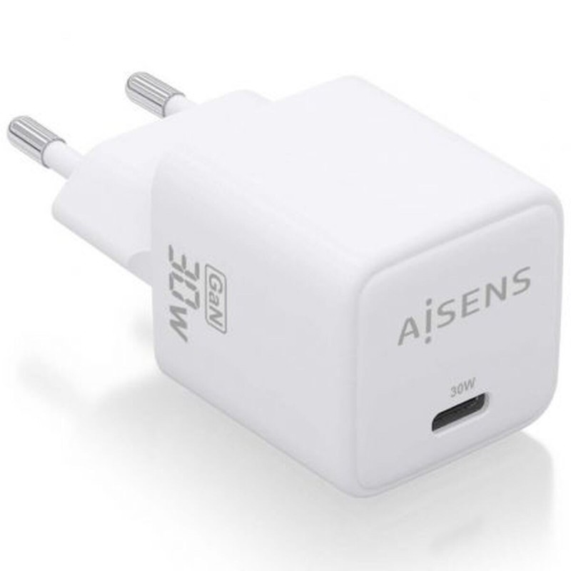 Chargeur mural Aisens ASCH-30W1P035-W Blanc Multicouleur 33 W (1 Unité)