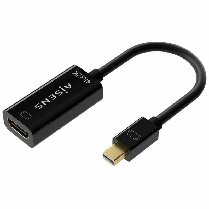 Adaptateur Mini Display Port vers HDMI Aisens A125-0643 Noir 15 cm