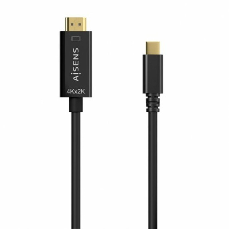 Câble HDMI Aisens A109-0624 Noir 1