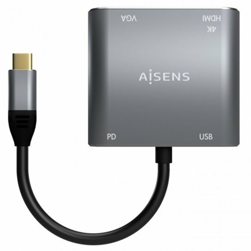 Adaptateur USB-C vers VGA/HDMI Aisens A109-0626