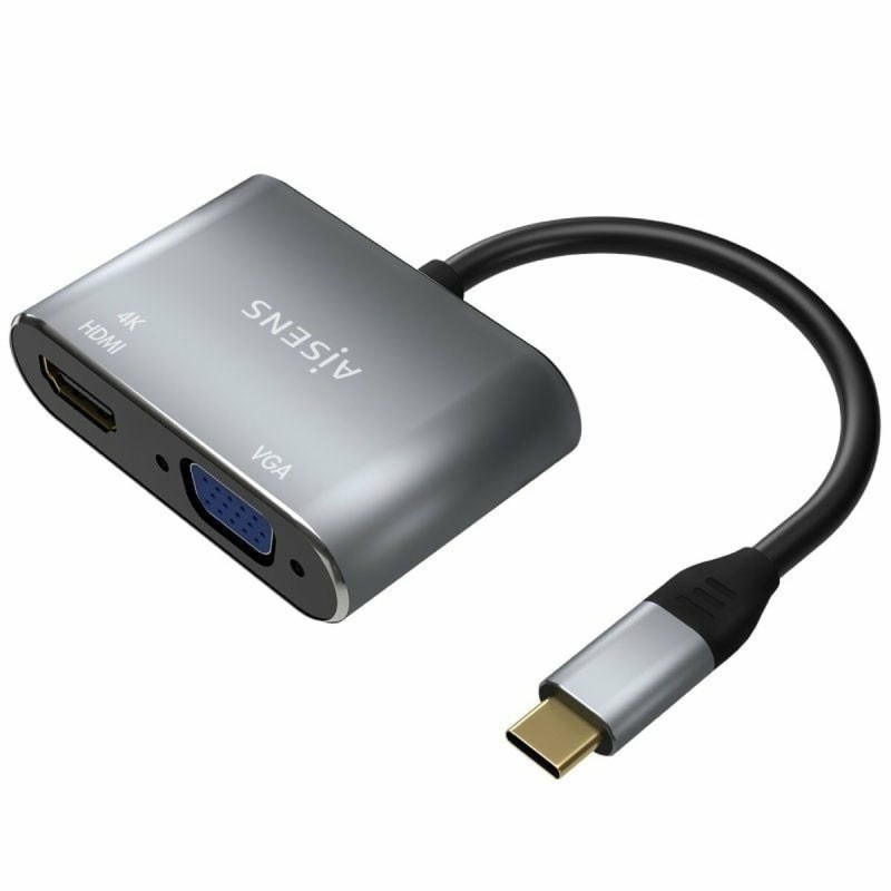 Adaptateur HDMI vers VGA Aisens A109-0627 Gris