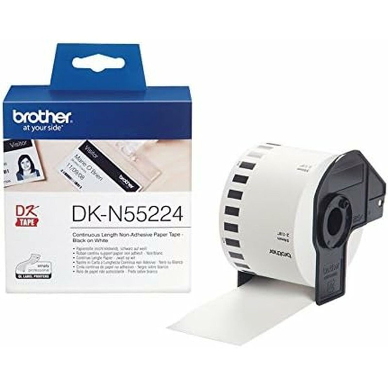 Bande continue de papier thermique Brother DK-N55224 54 x 30