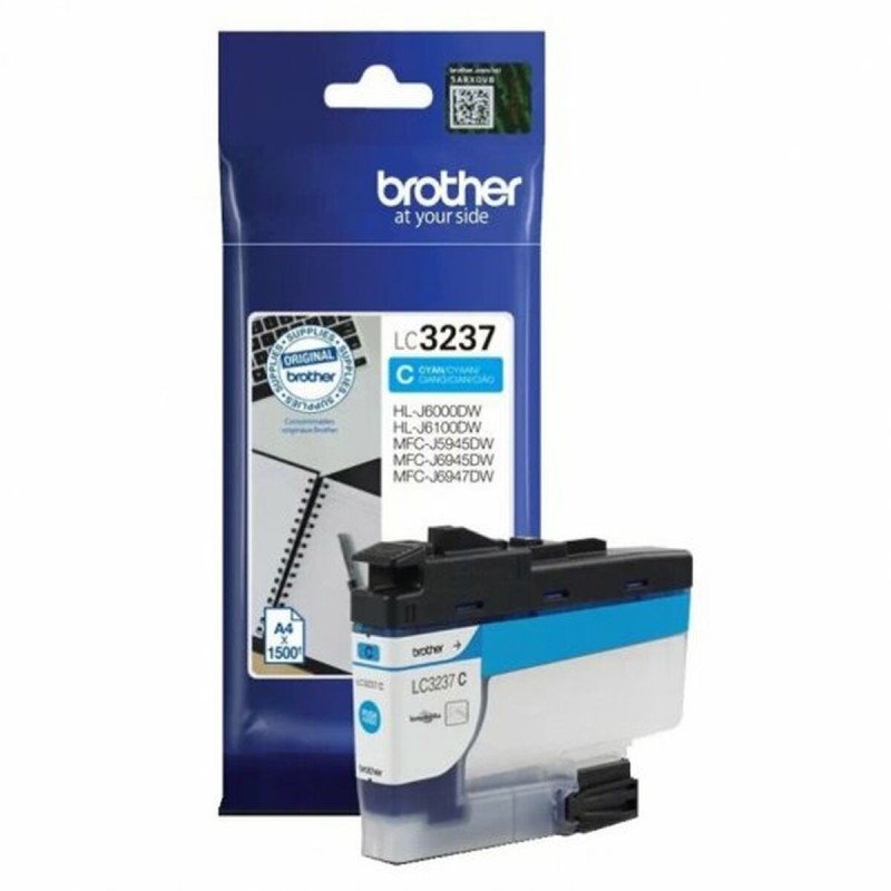 Cartouche d'encre originale Brother LC-3237C Cyan