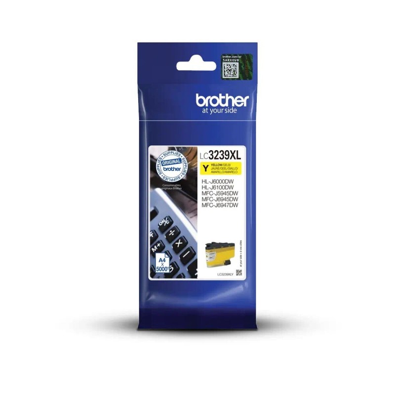 Cartouche d'encre originale Brother LC-3239XLY Jaune