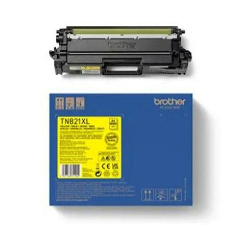 Toner original Brother TN-821XLY Jaune