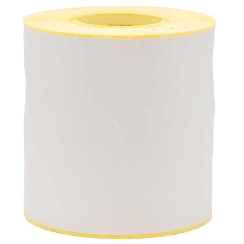 Bande continue de papier thermique Brother LDP1M000102100I Blanc 102 mm x 46 m 8 Unités