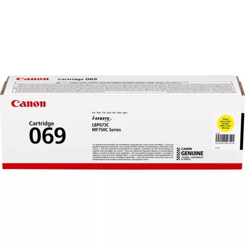 Toner original Canon Jaune (1 Unité)