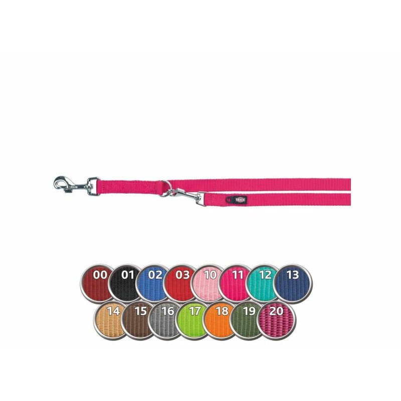 Laisse réglable pour chien Trixie Rouge M/L