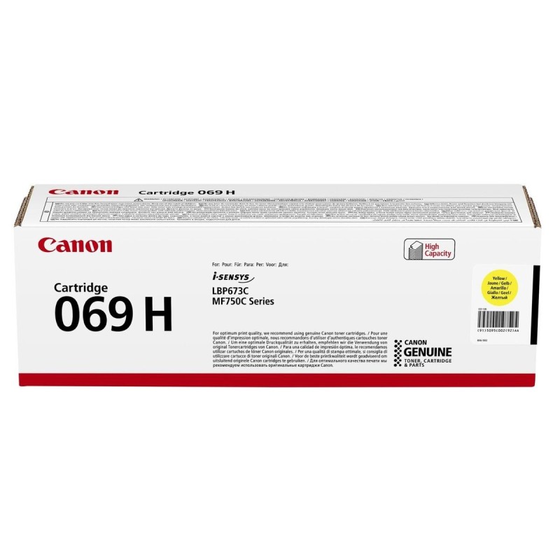 Toner original Canon 5095C002 Jaune