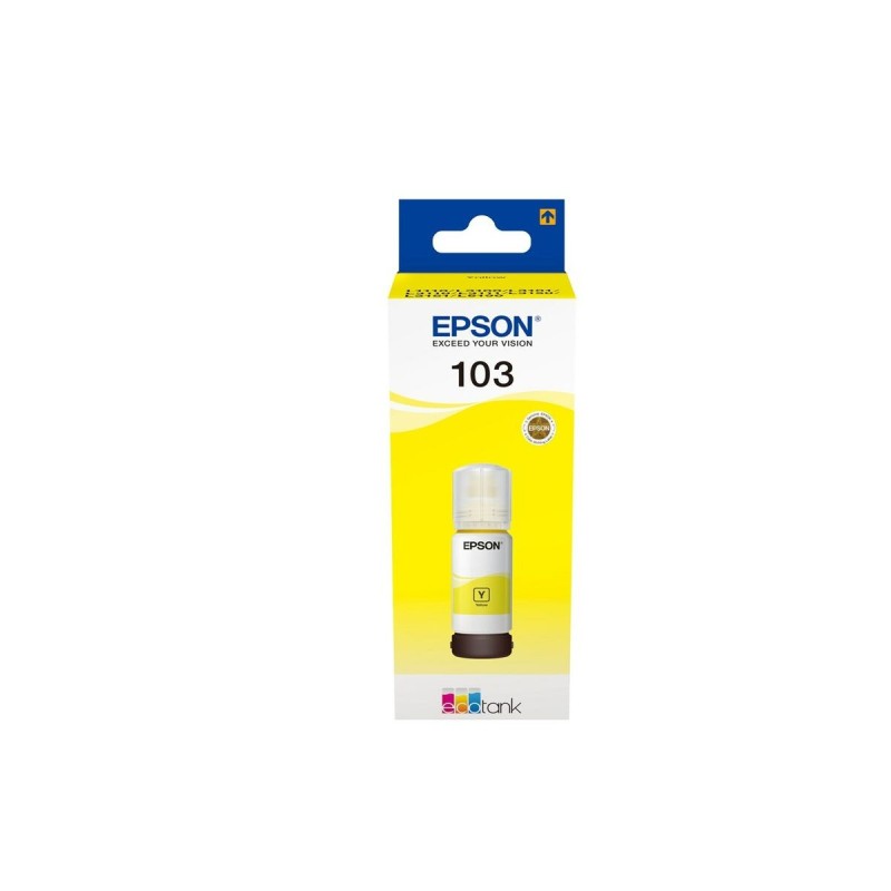 Encre pour Recharger des Cartouches Epson 103 Jaune