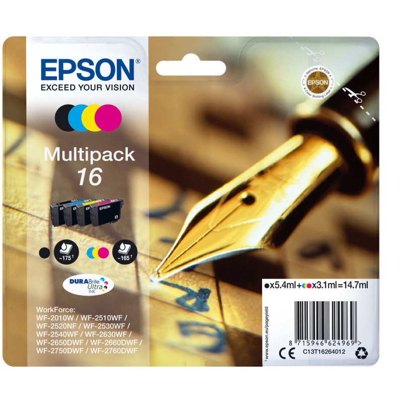 Cartouche d'encre originale Epson Multipack 16 Noir