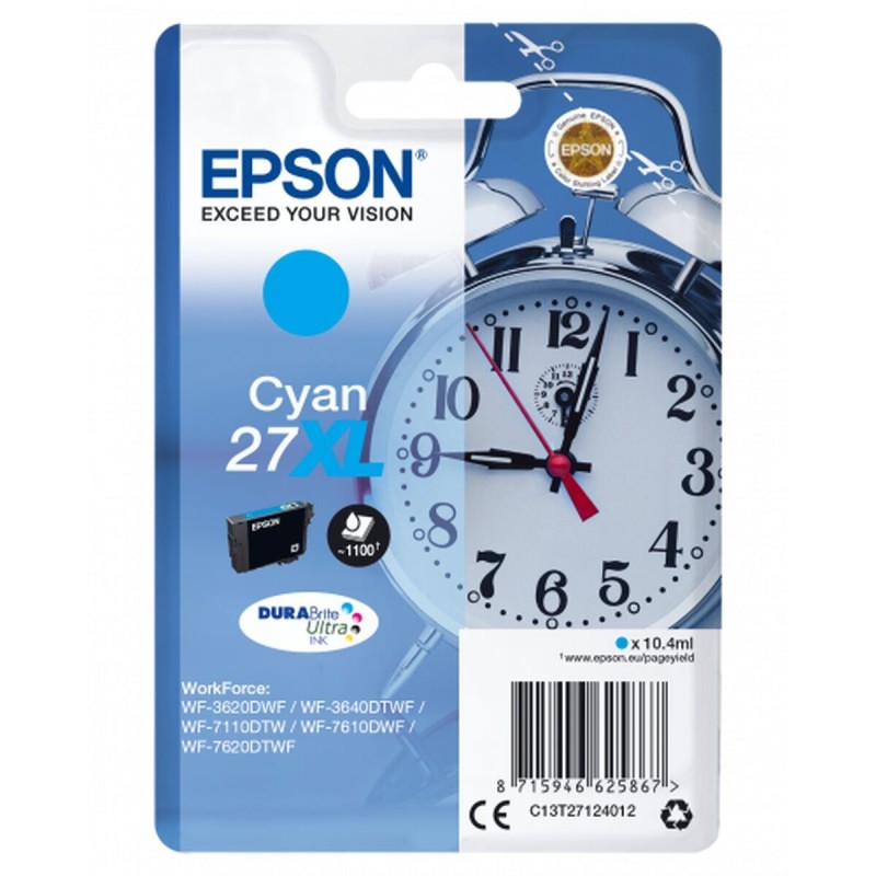 Cartouche d'encre originale Epson EP62586 Bleu Cyan