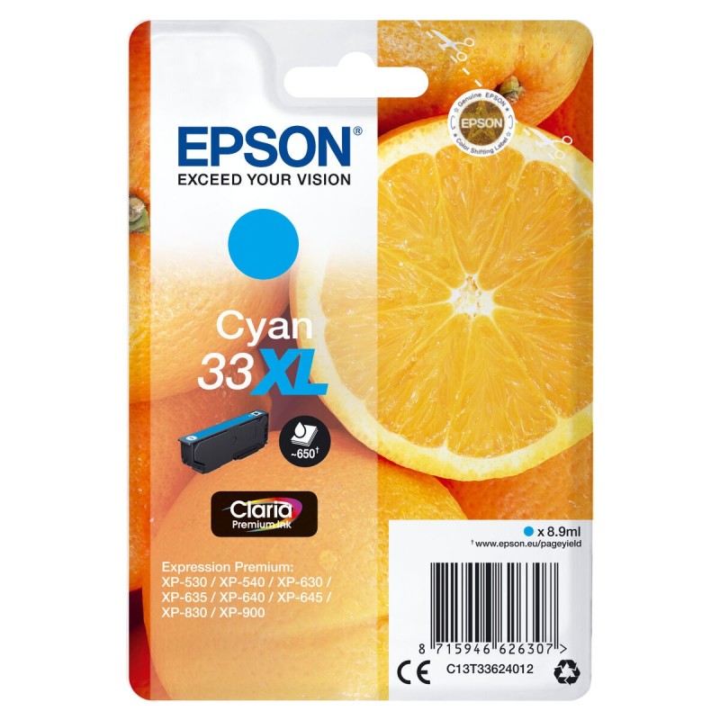 Cartouche d'encre originale Epson 235M302 Cyan