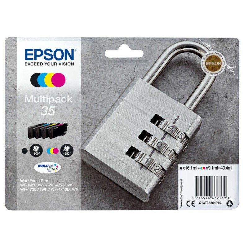 Cartouche d'encre originale Epson C13T35864010 Multicouleur