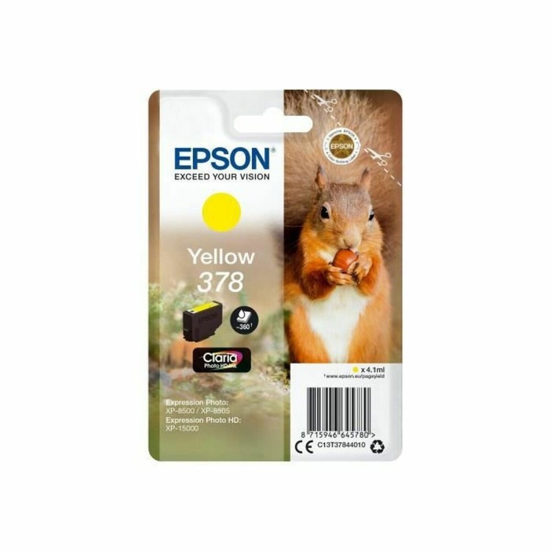 Cartouche d'encre originale Epson 378 Jaune